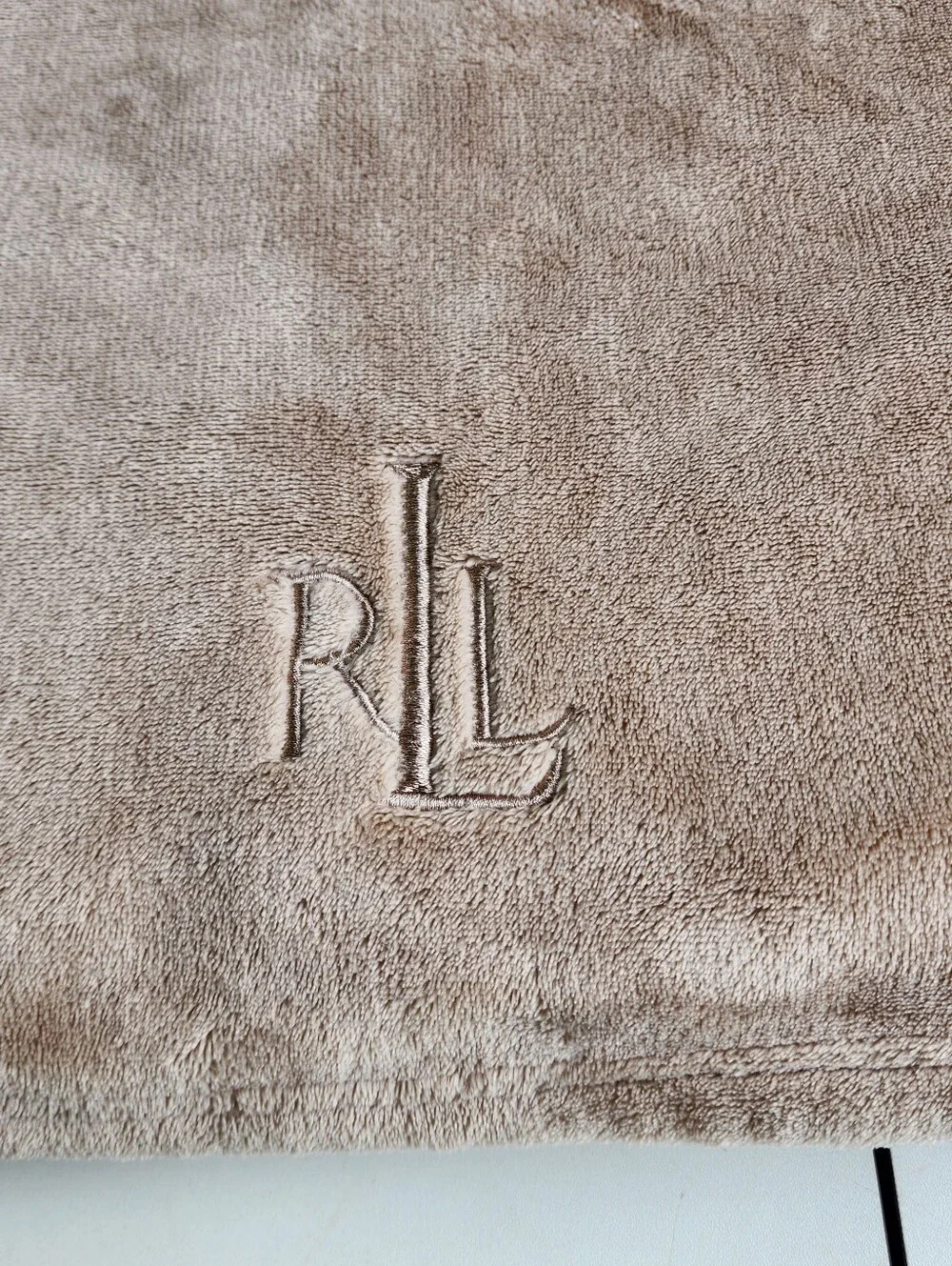 Lauren Ralph Lauren Classic Micromink FULL QUEEN Blanket 90